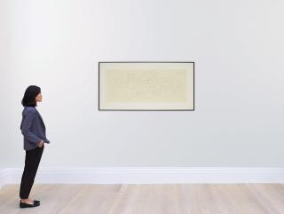 Mark Lombardi - Inner Sanctum: The Pope and his Bankers c. 1959-82 (4th Version)