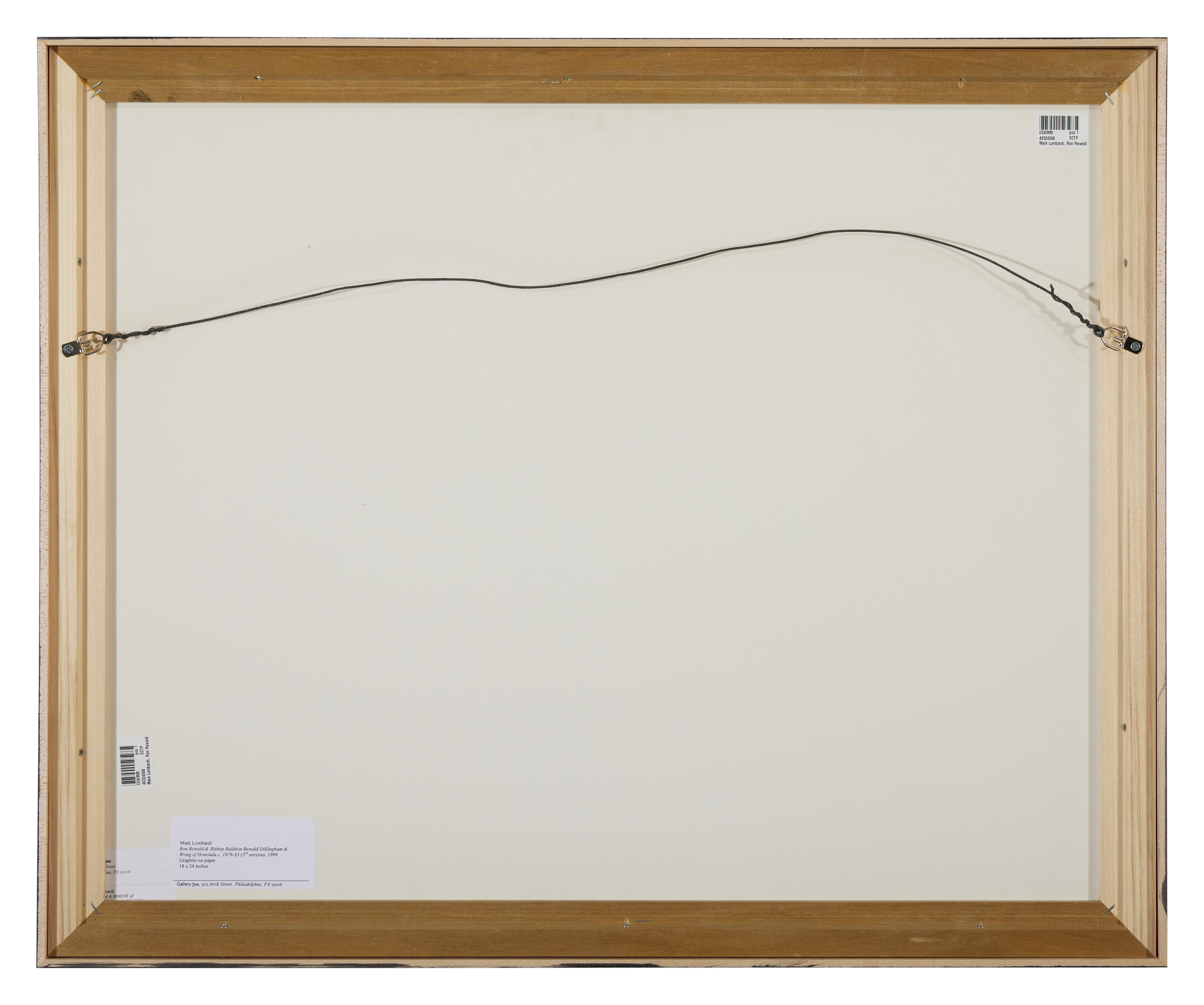 Mark Lombardi - Ron Rewald & Bishop Baldwin Rewald Dillingham & Wong of Honolulu c. 1978-83 (3rd version)