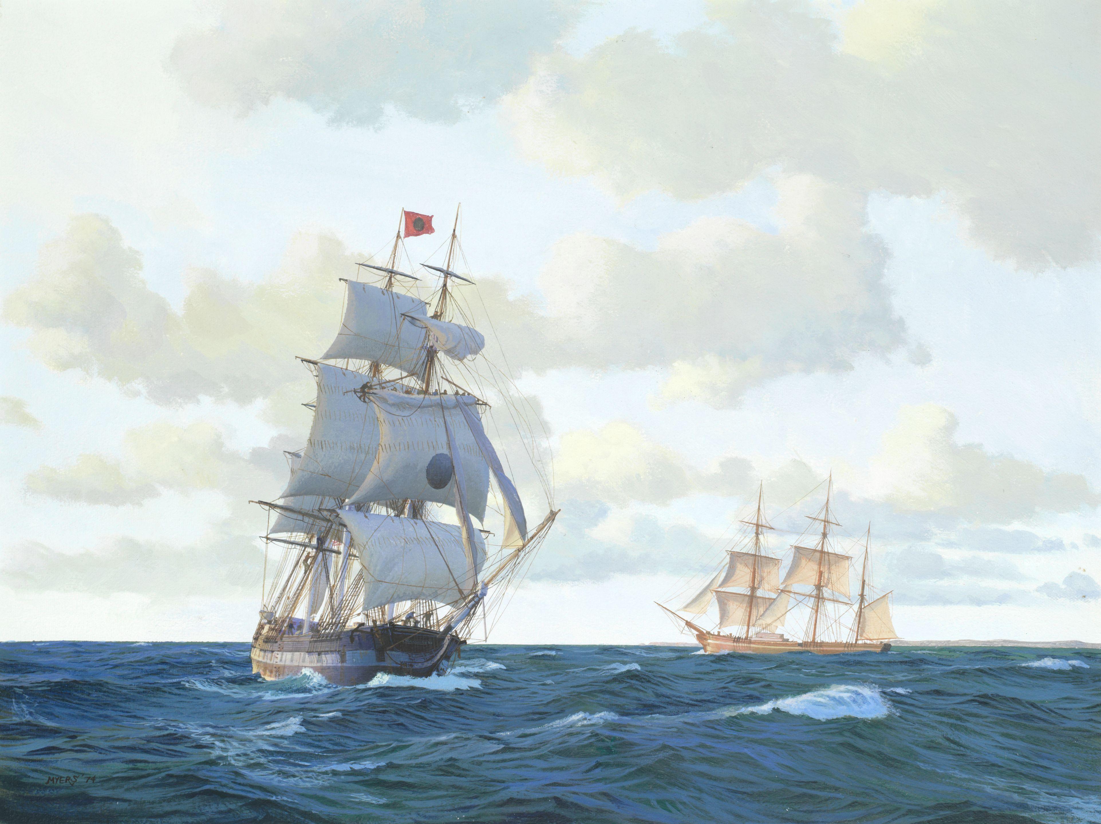 Mark Richard Myers - Packet Off The Yorkshire Coast