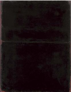 Mark Rothko - Black, Black On Wine
