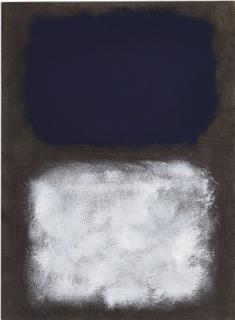 Mark Rothko - Black, White, Blue