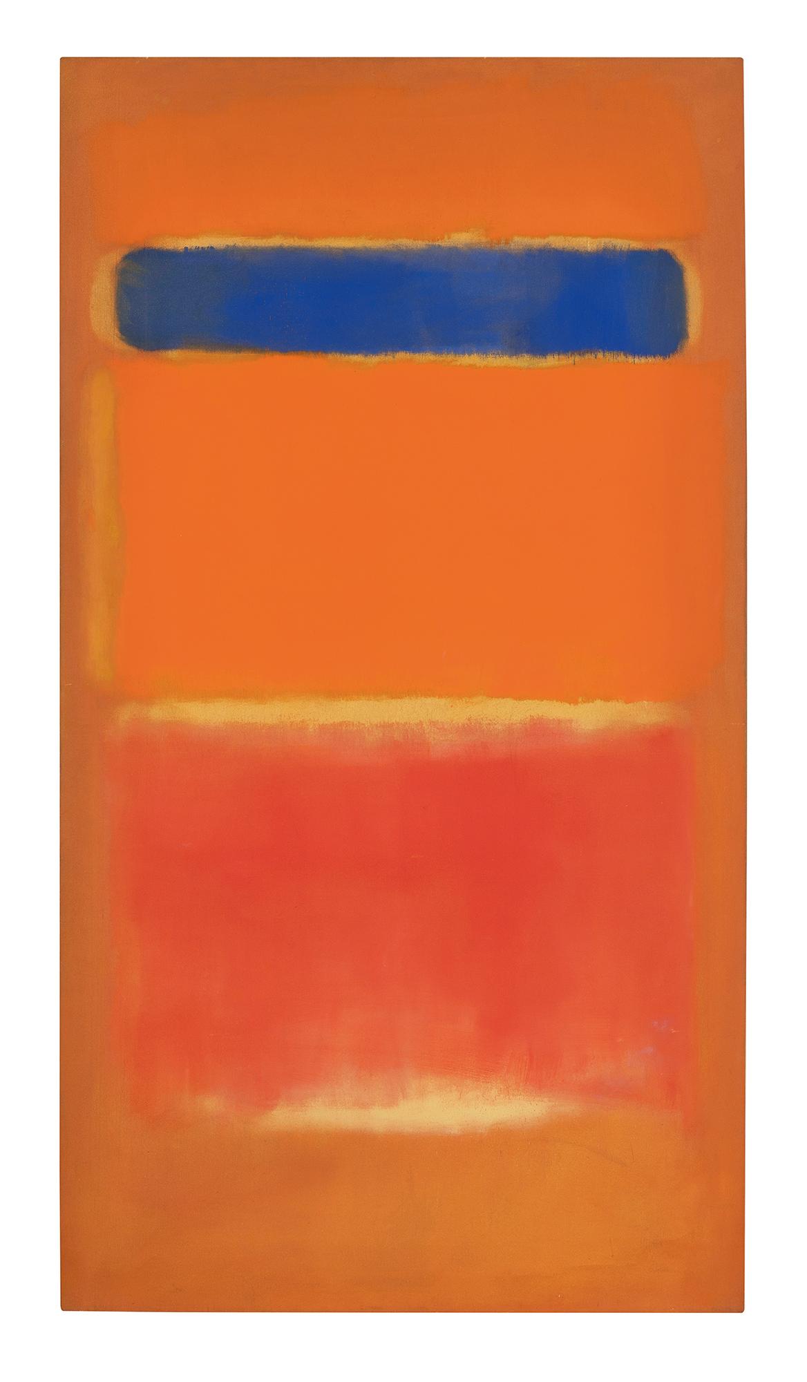 Mark Rothko - Blue Over Red
