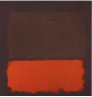 Mark Rothko - No. 6/Sienna, Orange On Wine