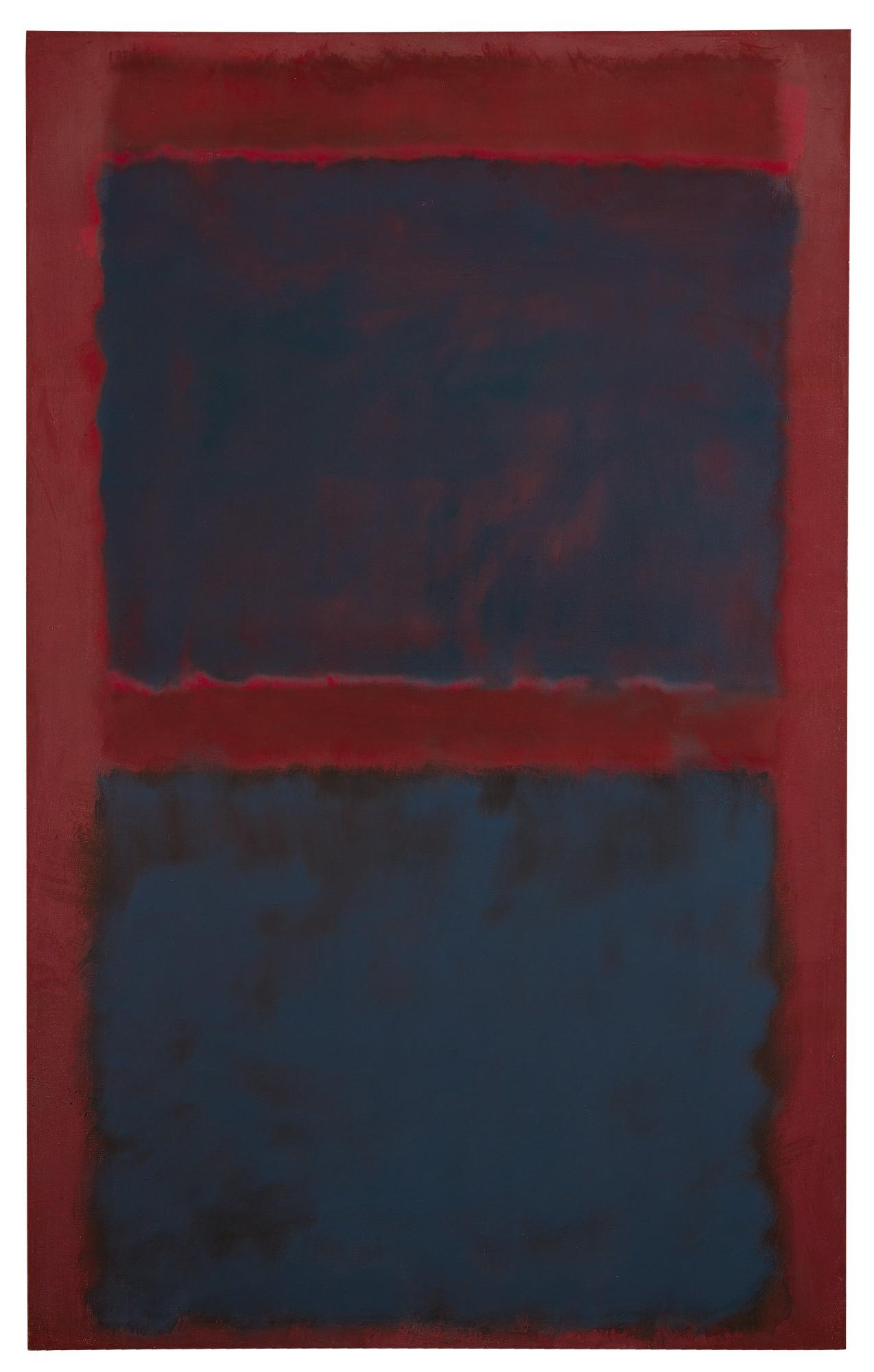 Mark Rothko - Untitled (Black On Maroon)