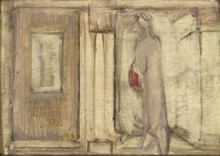 Mark Rothko - Untitled (Figure and Doorway)