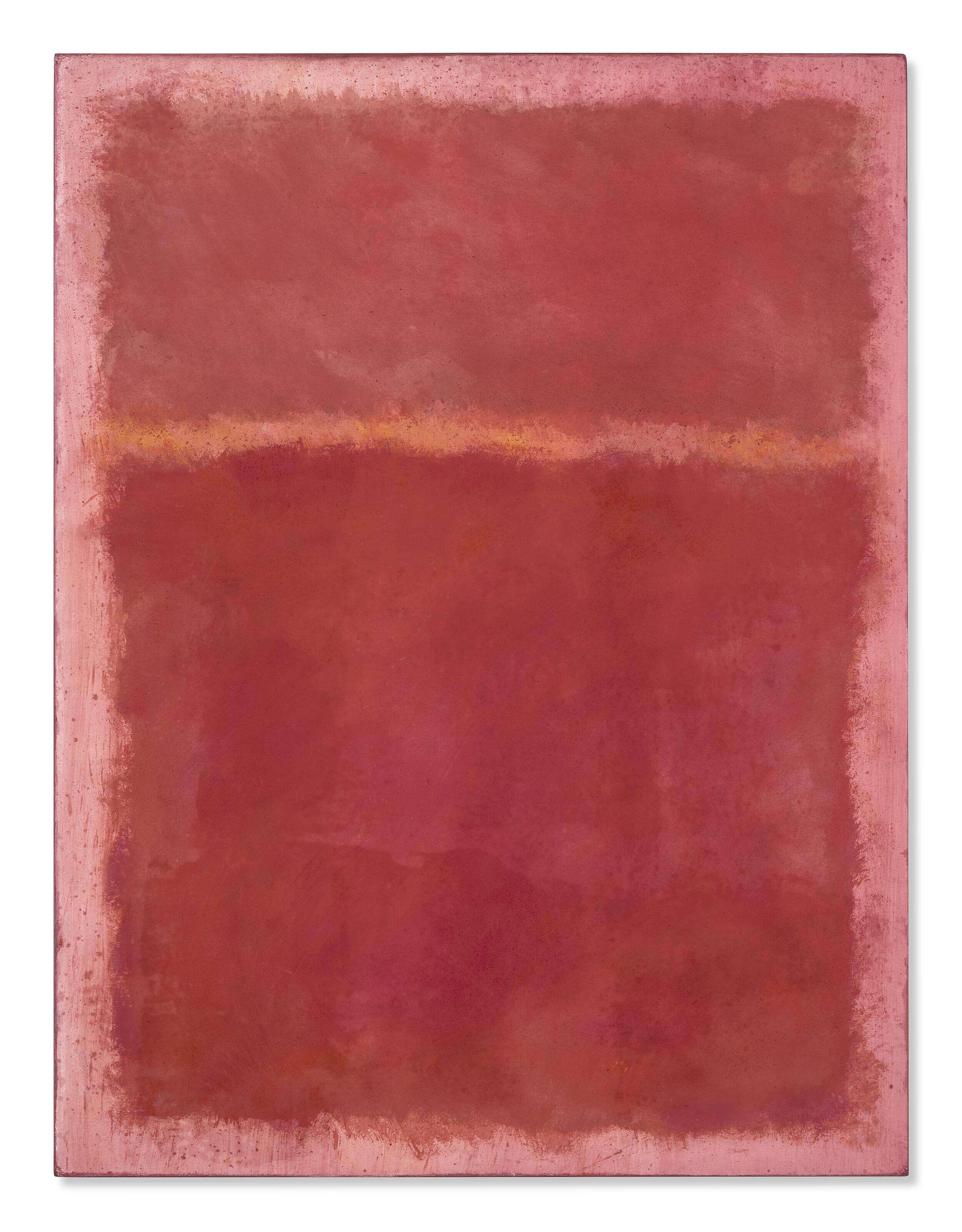 Mark Rothko - Untitled (Red, Orange on Pink)