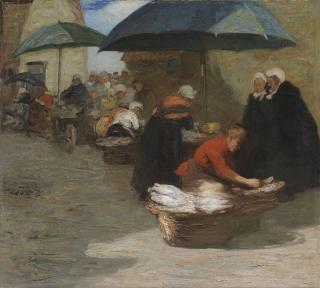 Mark Senior - A Flemish fishmarket