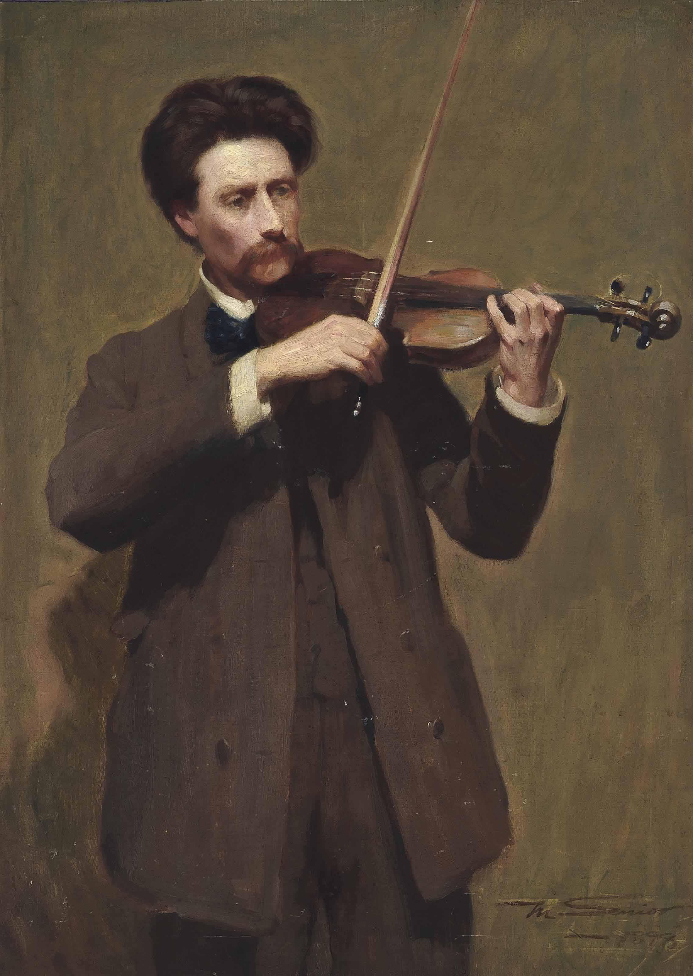 Mark Senior - Portrait of Edward Caldwell Spruce (1865-1922)