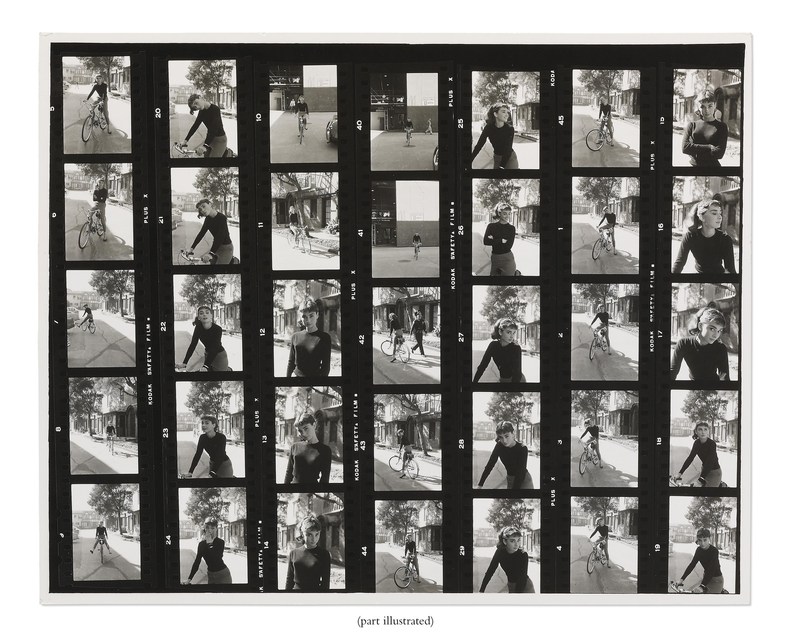 Mark Shaw - Audrey Hepburn for Life Magazine during filming of the 1954 Paramount production Sabrina, Los Angeles, 1953