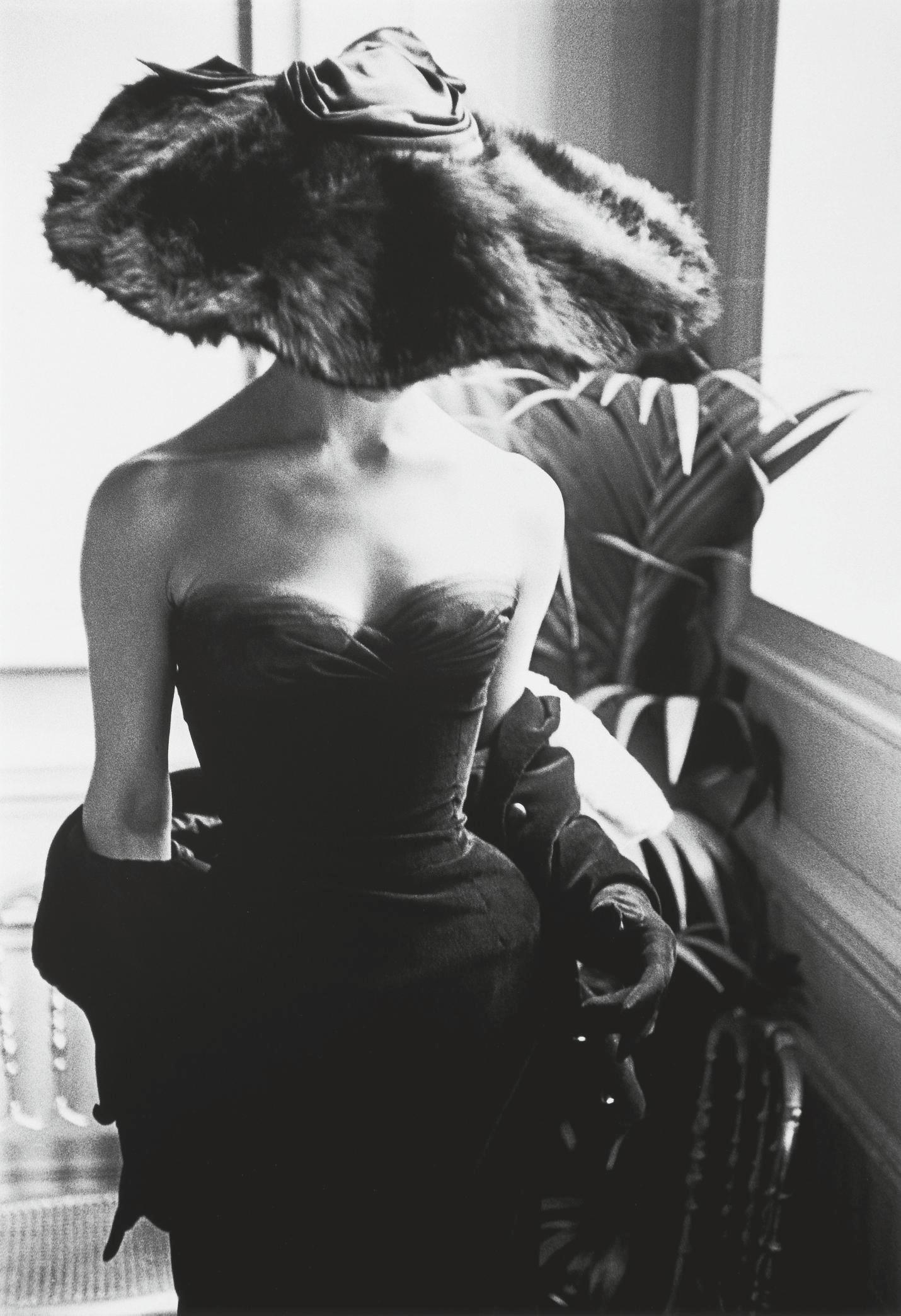 Mark Shaw - Fur Hat, Dior Dress, 1950s