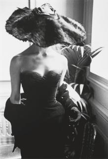 Mark Shaw - Fur Hat, Dior Dress, 1950s