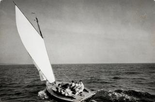 Mark Shaw - John F. Kennedy and Family Sailing on Nantucket Sound near Hyannis Port