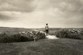 Mark Shaw - John F. Kennedy on Dunes, Hyannis Port, Massachusetts