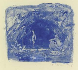 Mark Tansey - Cave Painting