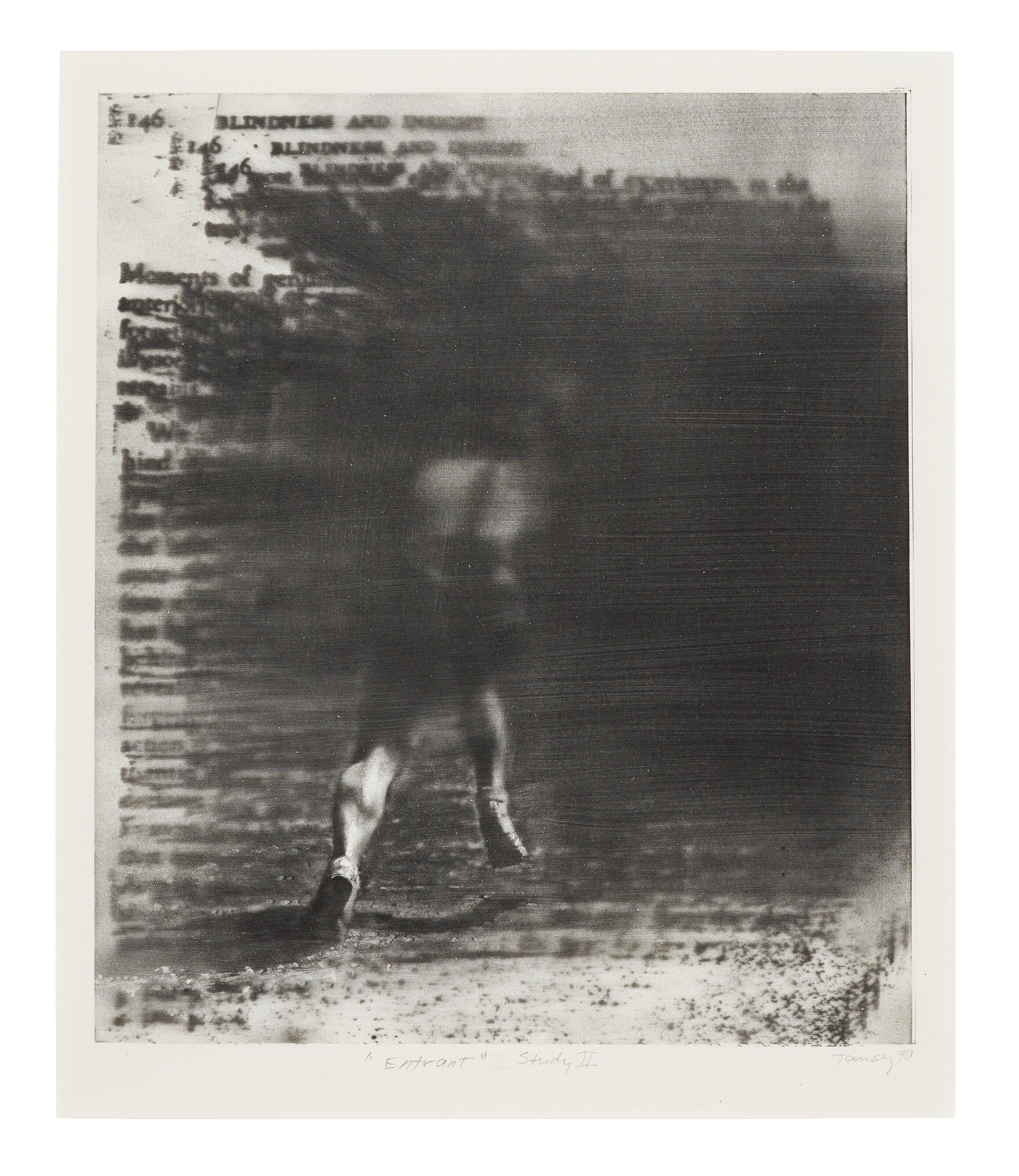 Mark Tansey - Entrant (Study II)