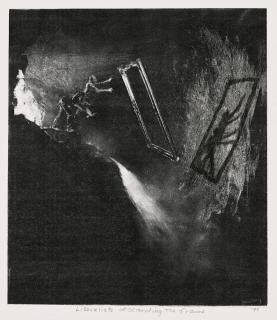 Mark Tansey - Literalists Discarding the Frame