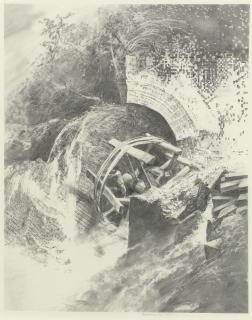 Mark Tansey - Repairing The Wheel