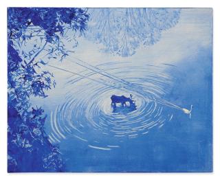 Mark Tansey - Ring Wake