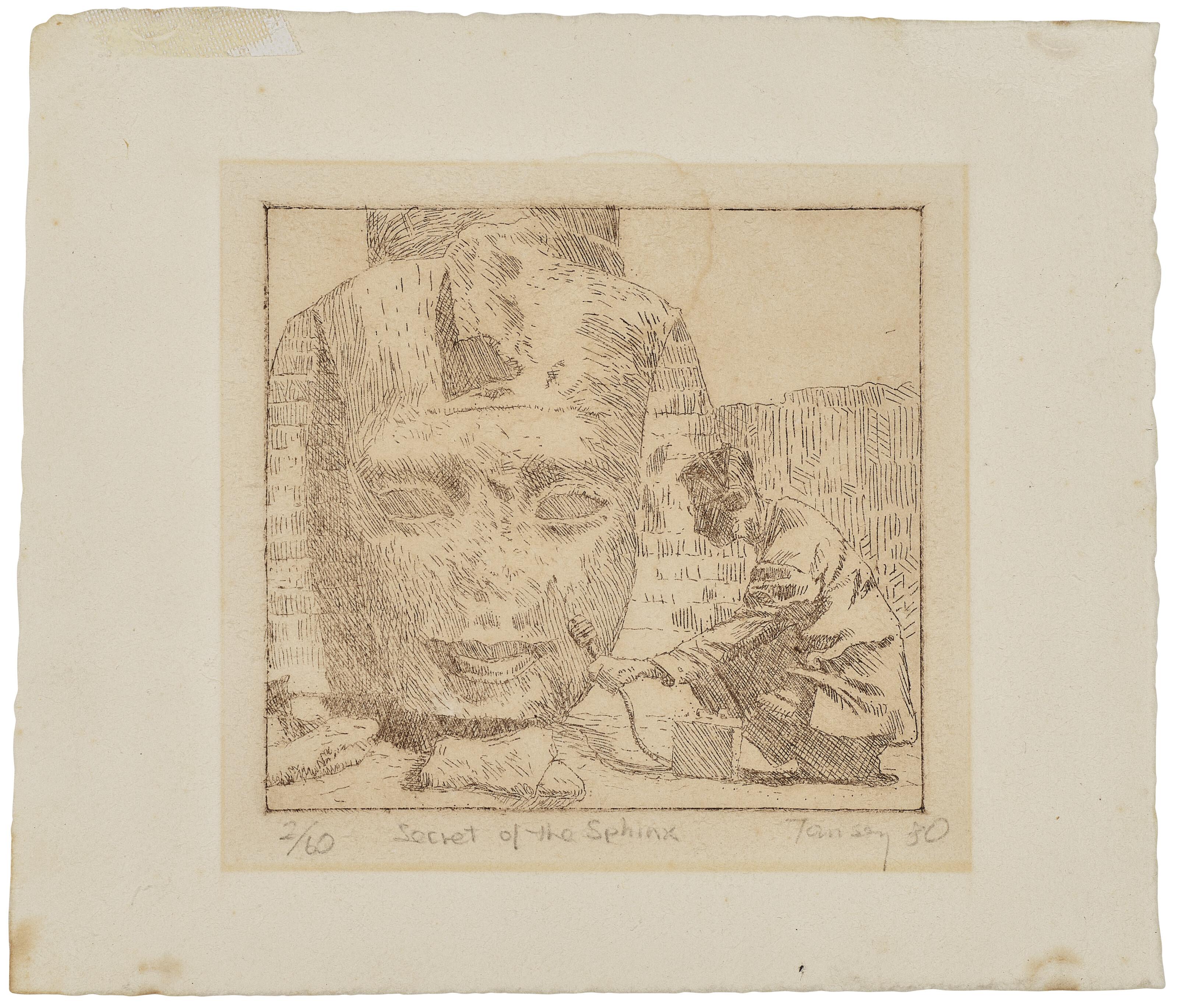 Mark Tansey - Secret of the Sphinx