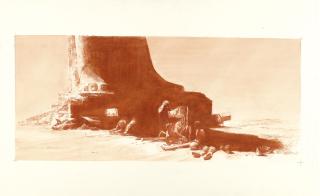 Mark Tansey - Study For Arrest