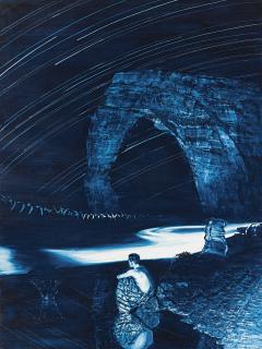 Mark Tansey - Study For \'Clockwork\'