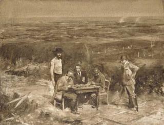 Mark Tansey - The Chess Players