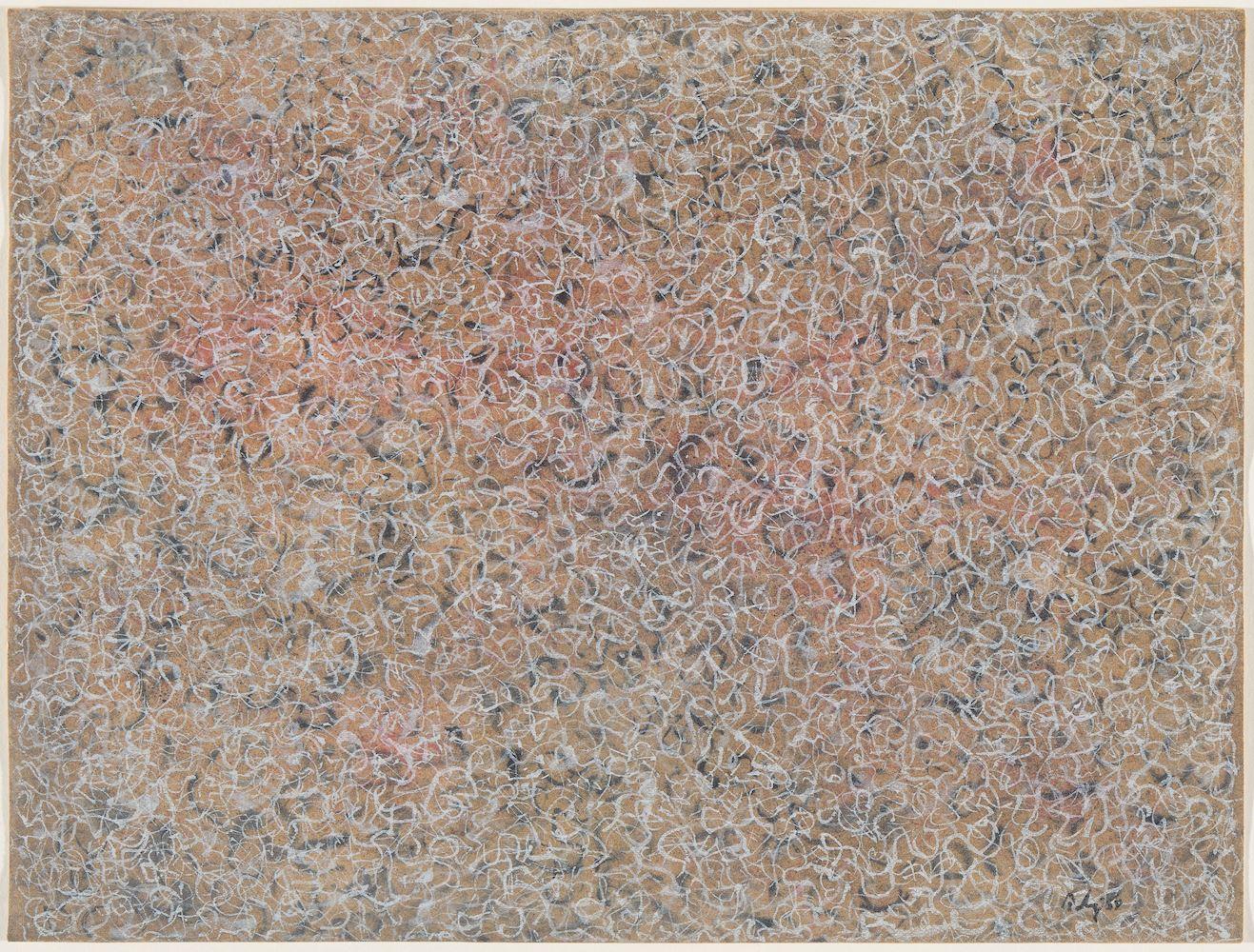 Mark Tobey - Ohne Titel. 1958.