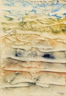 Mark Tobey - Rising Hills