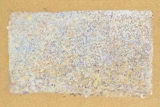 Mark Tobey - Untitled (Blue et jaune)