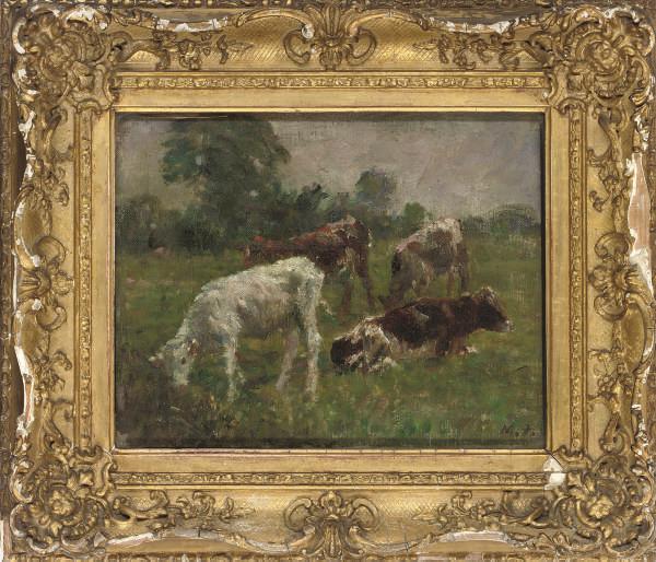 Mark William Fisher - Cattle Grazing