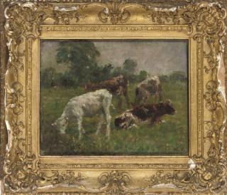 Mark William Fisher - Cattle Grazing
