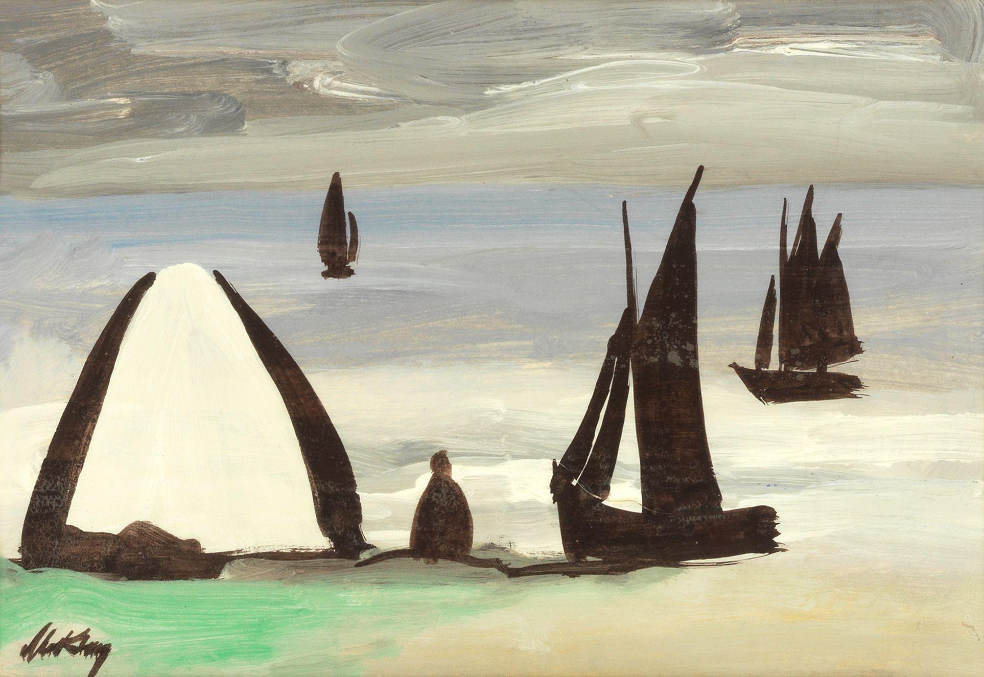 Markey Robinson - Boats at Sea