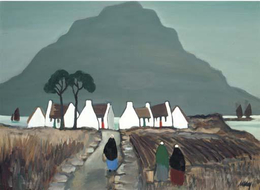 Markey Robinson - Celestial Homes, Co. Kerry, Overlooking Macgillycuddy\'S Reeks