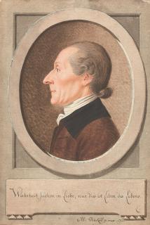 Markus Dinkel - Bildnis des Johann Caspar Lavater.