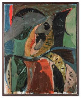 Markus Lüpertz - 10 Bilder über das Mykenische Lächeln: \'Der Fürst\'