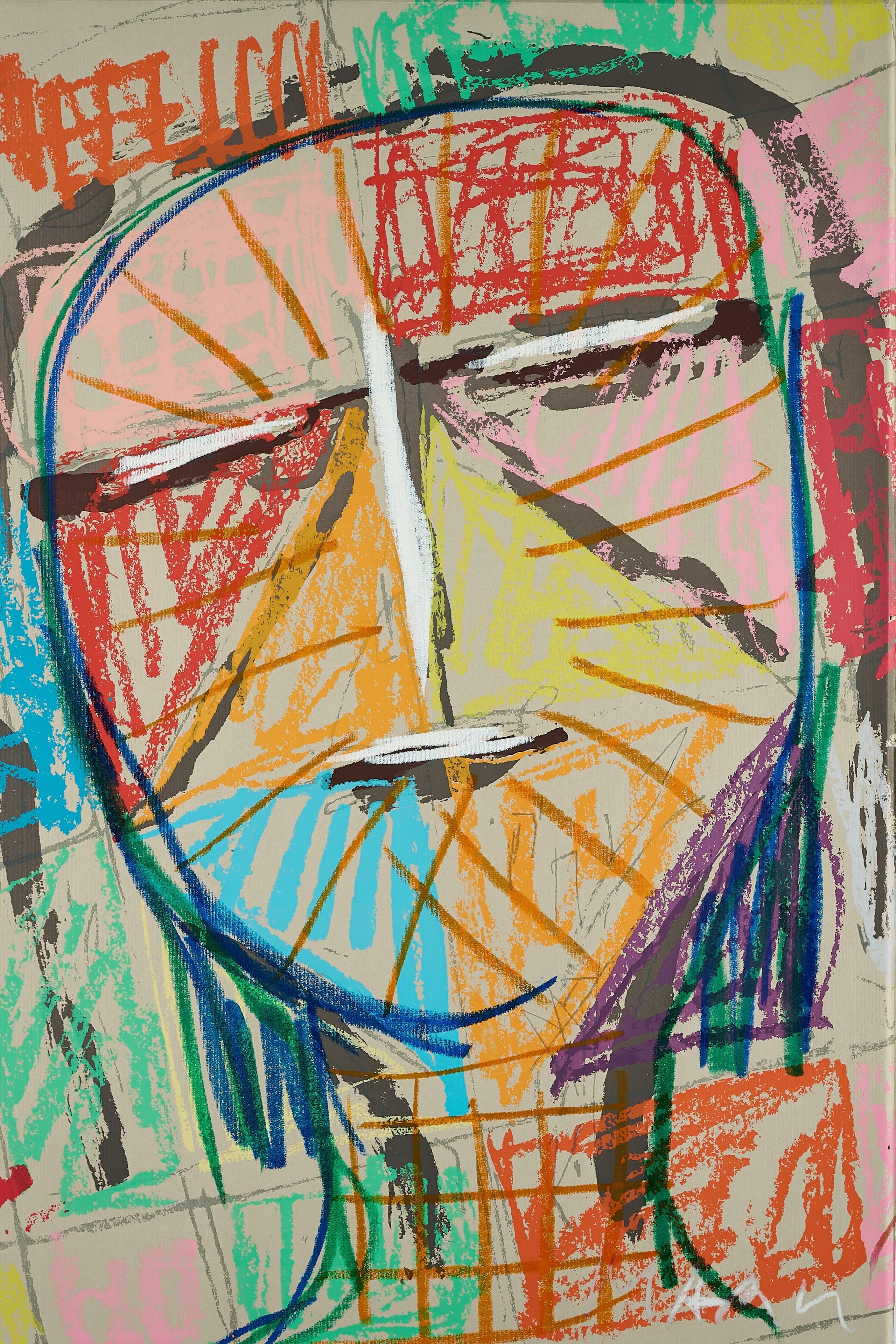 Markus Lüpertz - Aus: Parsifal - Männer ohne Frauen.