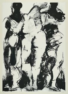 Markus Lüpertz - Die drei Grazien.