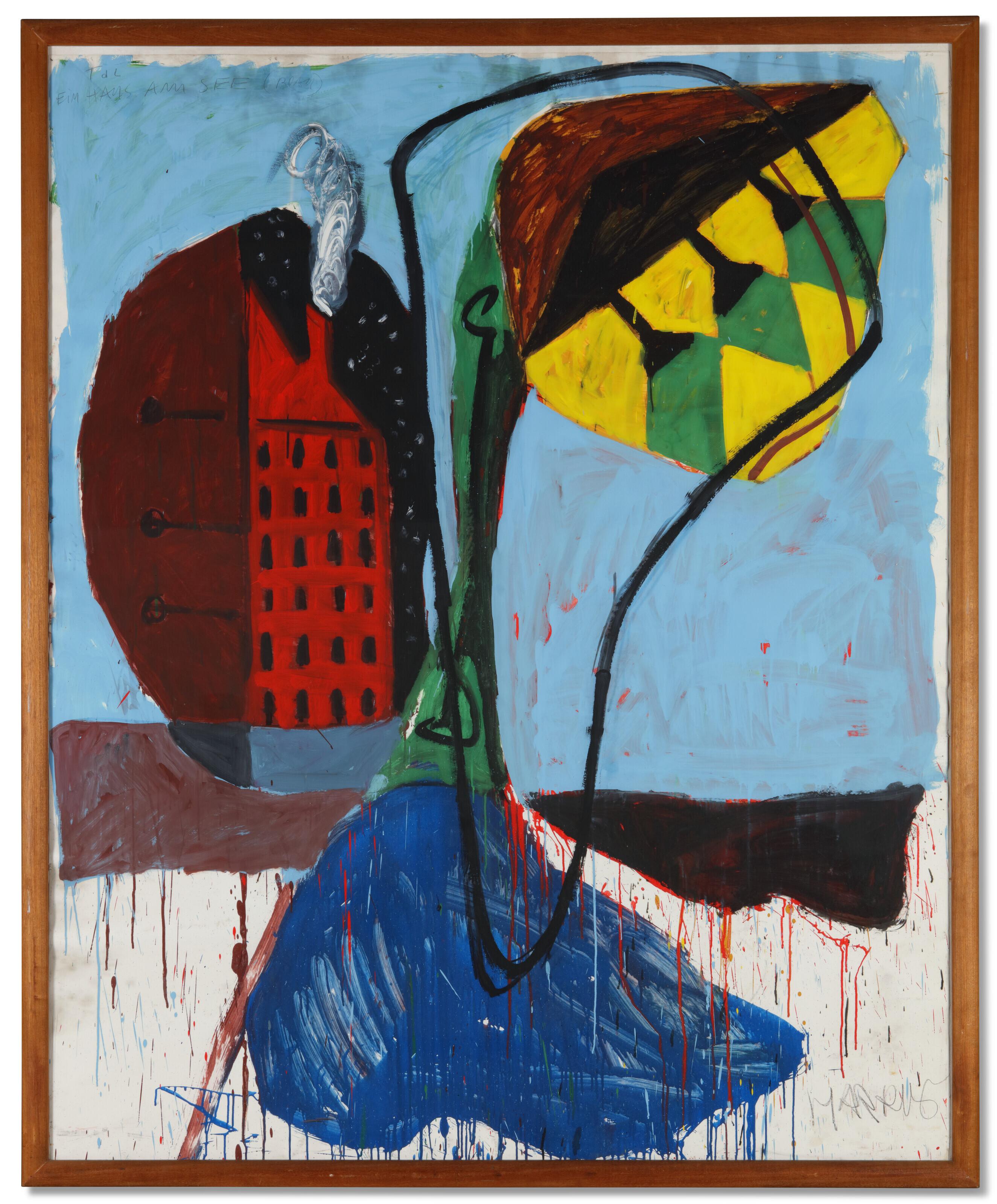 Markus Lüpertz - Ein Haus am See