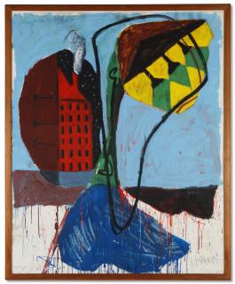 Markus Lüpertz - Ein Haus am See