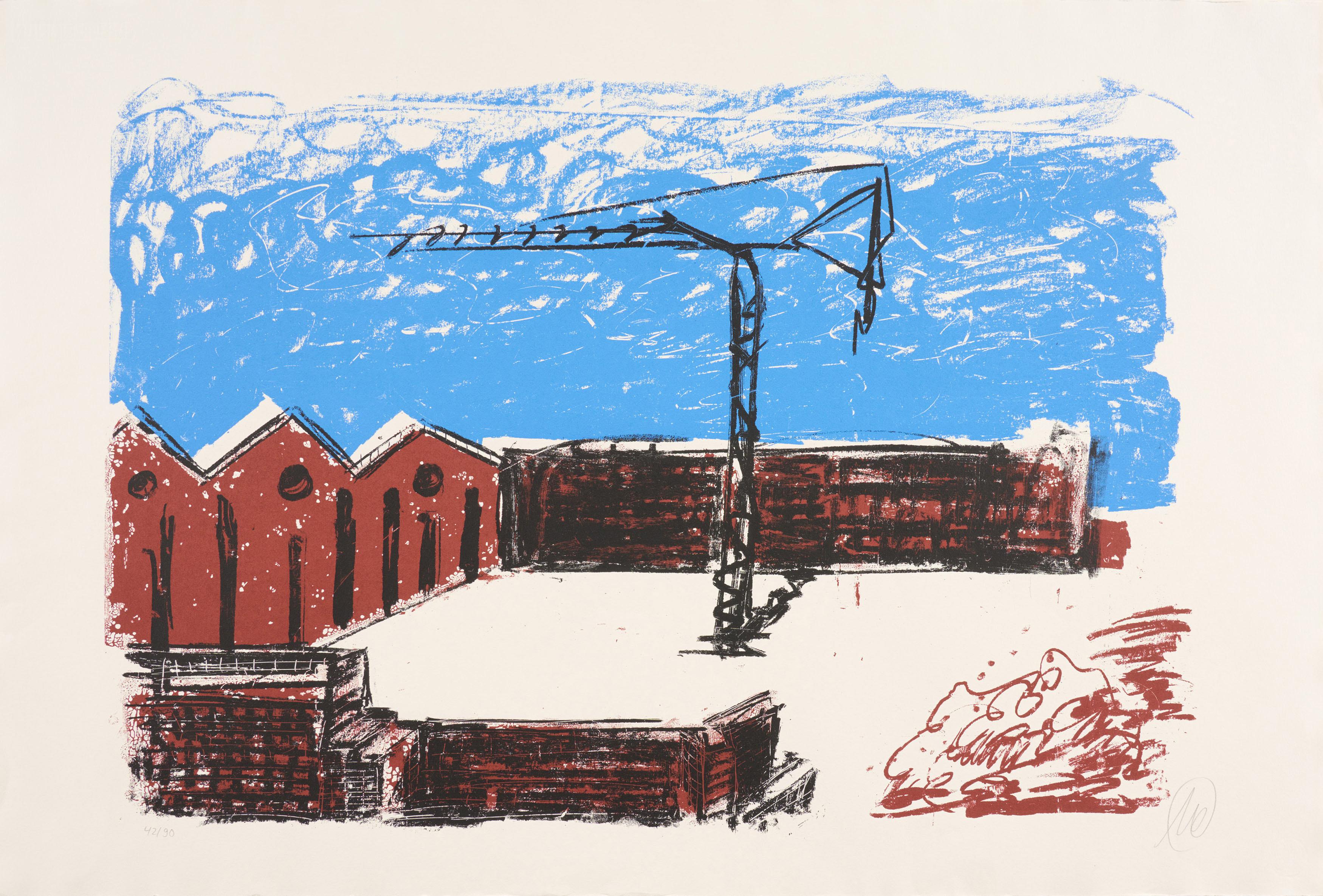 Markus Lüpertz - Forumsmauern.