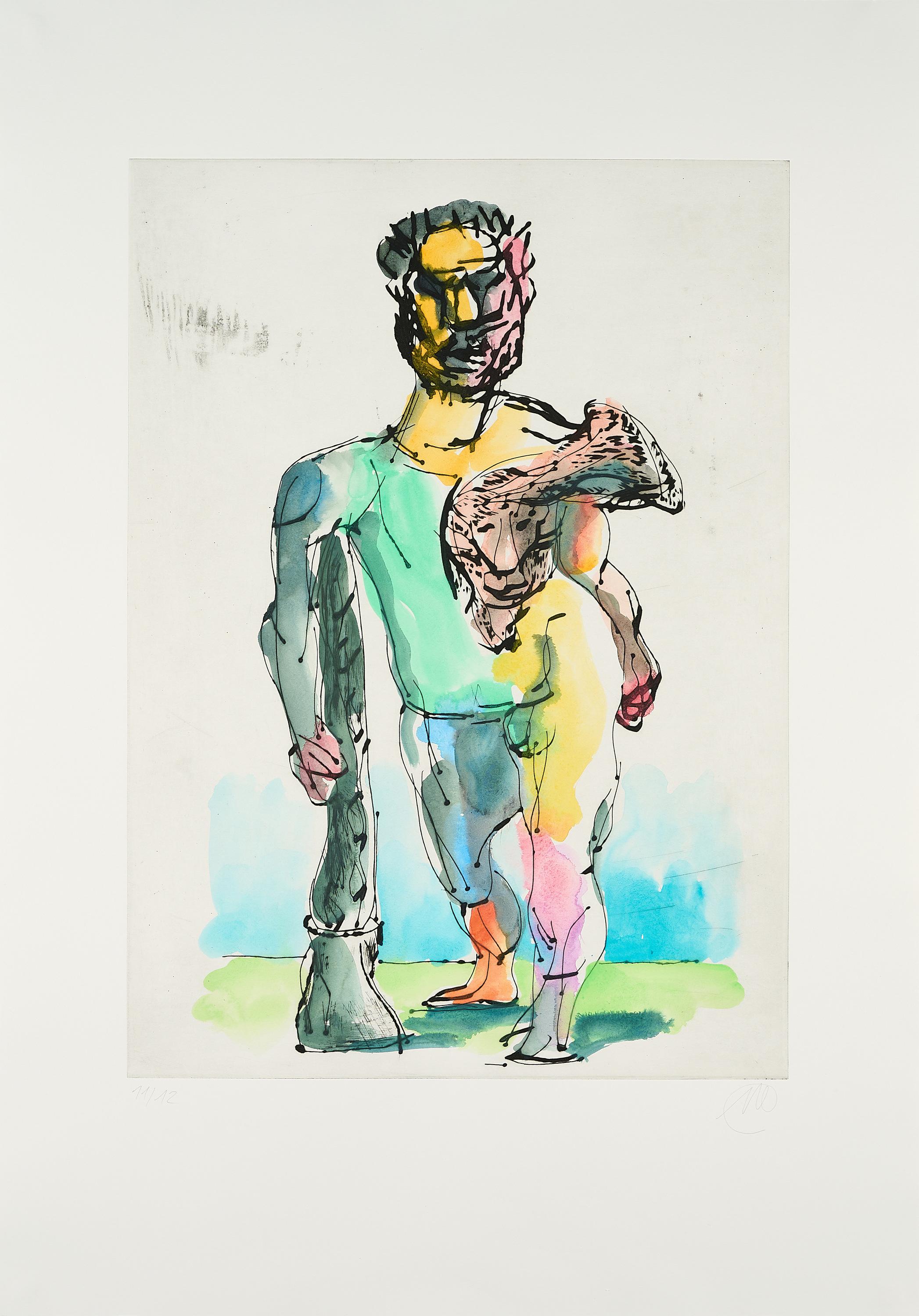 Markus Lüpertz - Herkules.