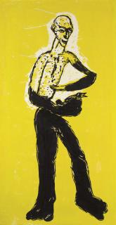 Markus Lüpertz - Jüngling Mit Taube