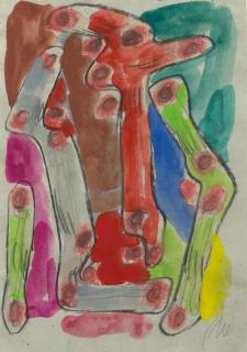 Markus Lüpertz - Männer Ohne Frauen, Parsifal (mlz 2729)