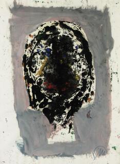 Markus Lüpertz - Männer ohne Frauen. Persifal (monotype)