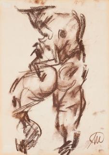 Markus Lüpertz - Ohne Titel (Merkur).