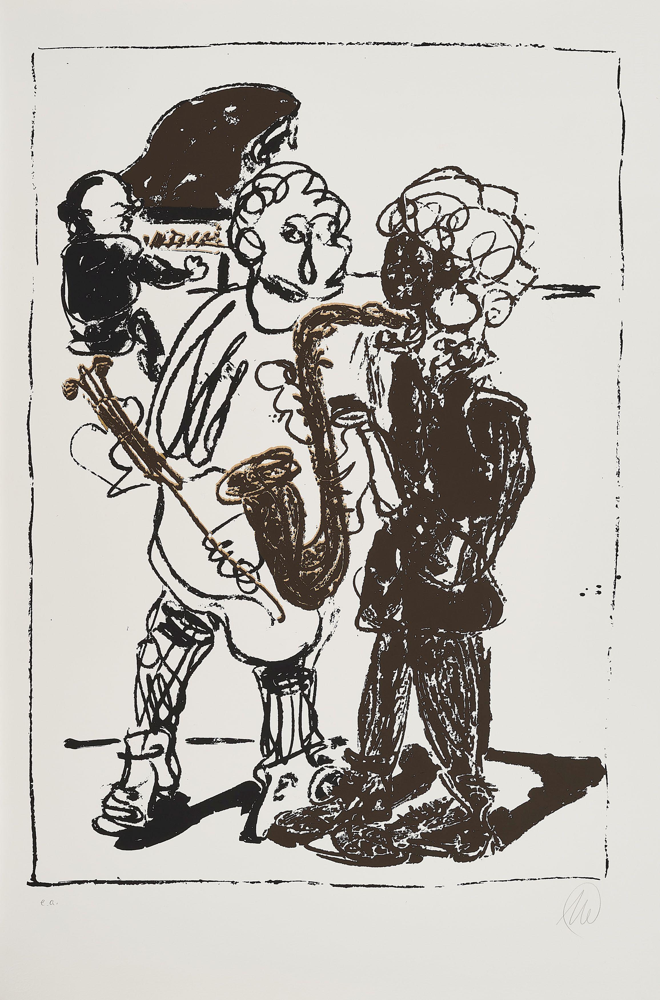 Markus Lüpertz - Ohne Titel (Musiker).