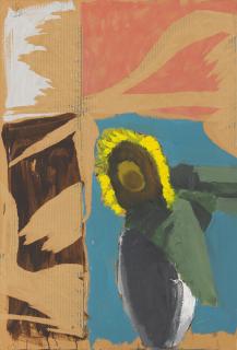 Markus Lüpertz - Ohne Titel (Sonnenblumen)