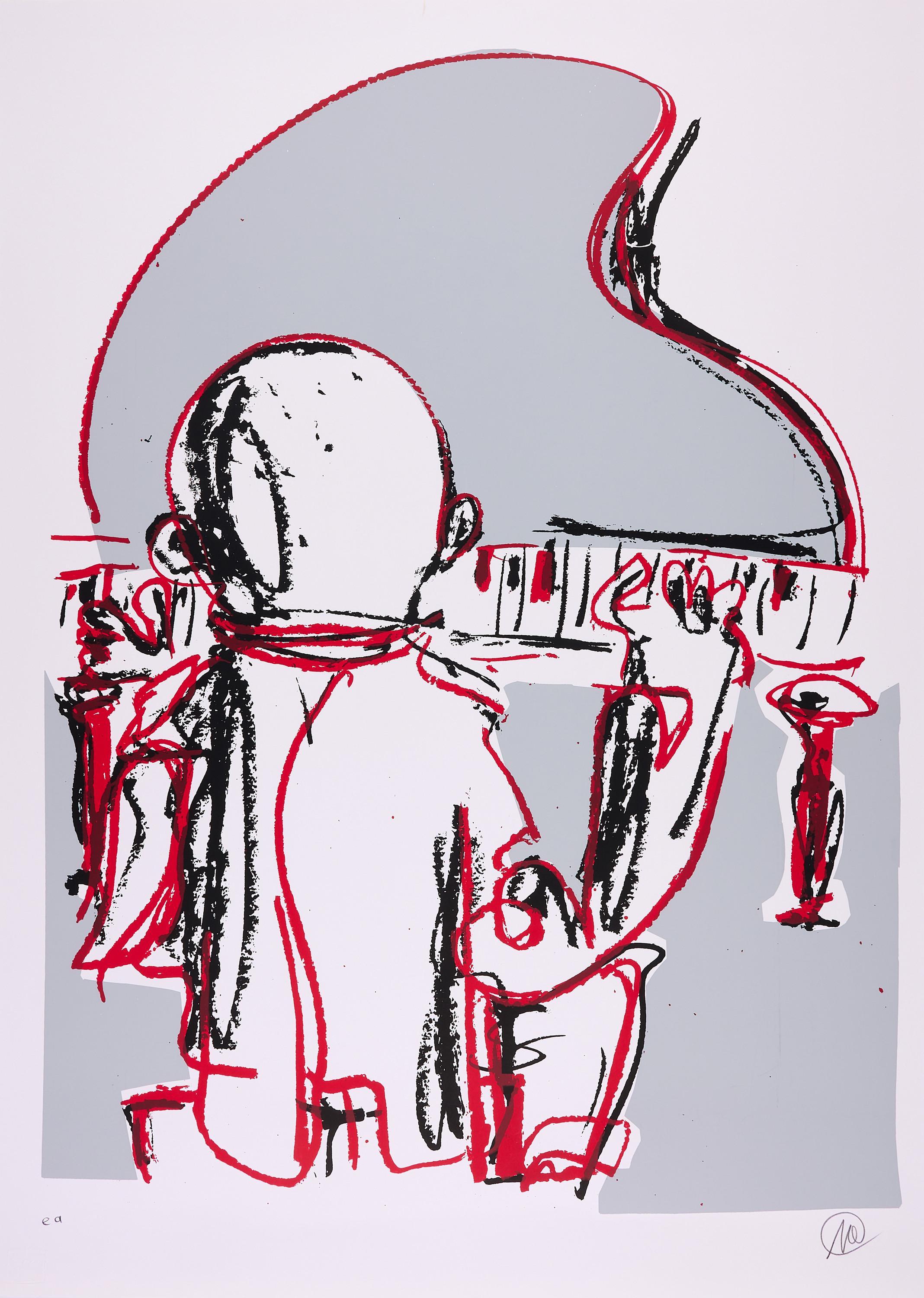 Markus Lüpertz - Ohne Titel.