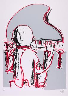 Markus Lüpertz - Ohne Titel.