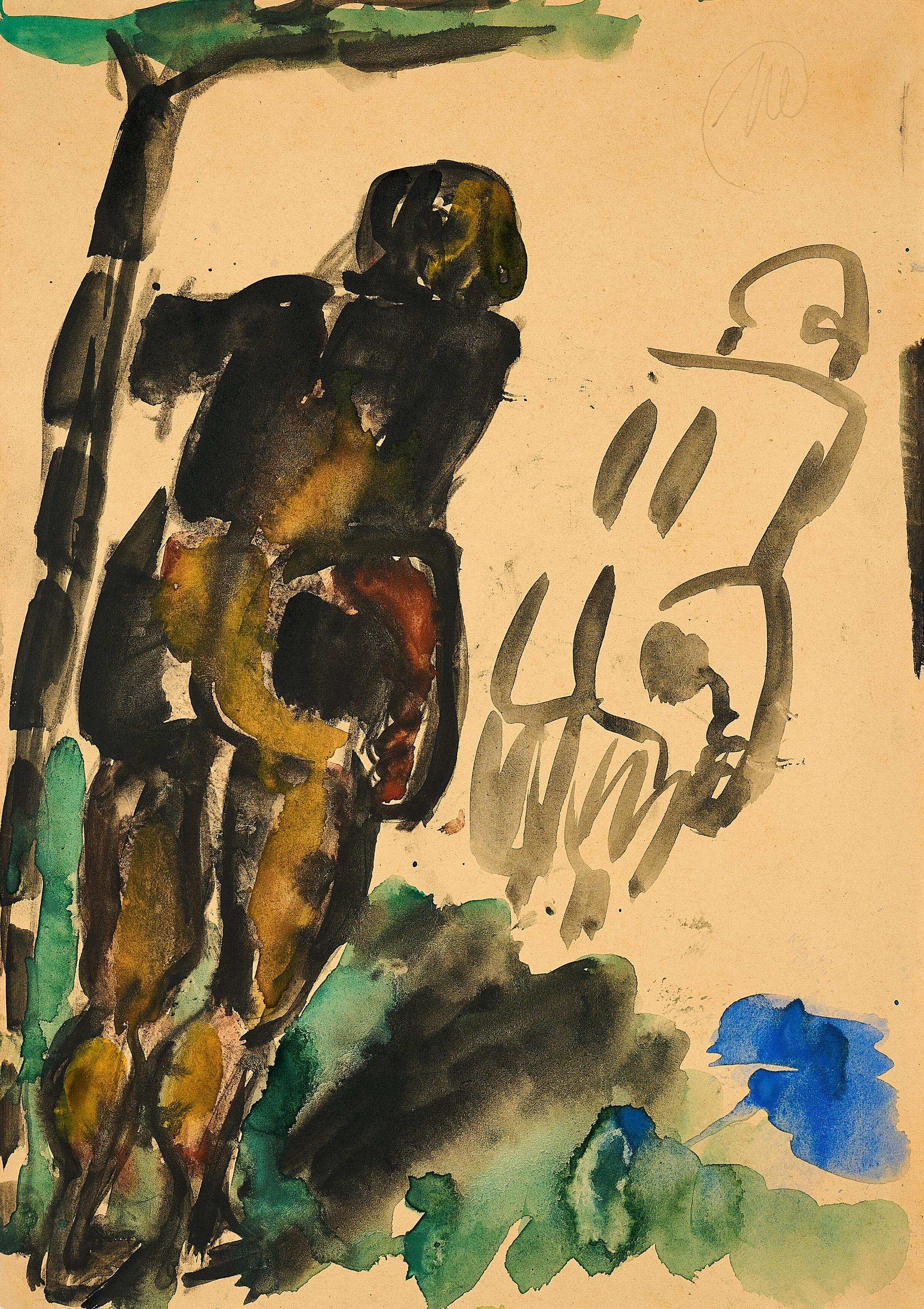 Markus Lüpertz - Ohne Titel.